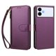 thumbnail image 3 of Funda con Billetera para [Samsung Galaxy S26 Edge] con Bolsillo Zipper y Tarjetero Violeta, 3 of 6