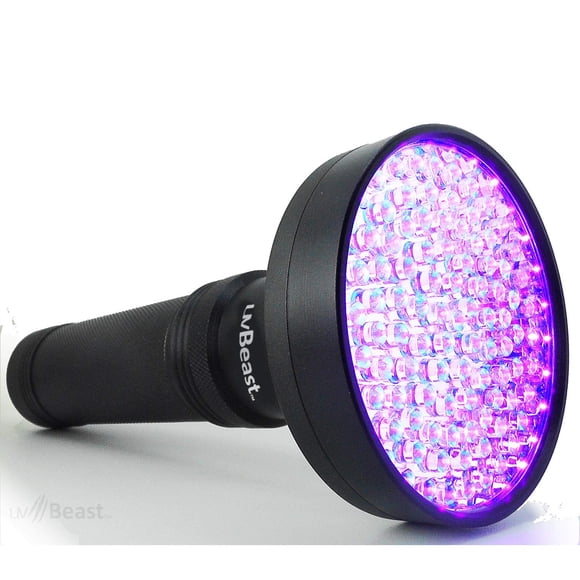 Linterna UV UVBeast Black Light 100 LED 385nm-395nm