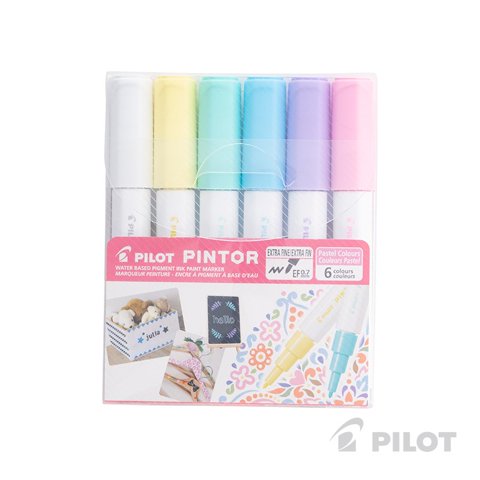 Pilot - Pintor Set Colores Pasteles Punta Extra Fina