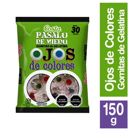 Gomitas Ojo Colores 150 g Ambrosoli
