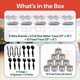 thumbnail image 2 of Set Buffet de Platos Calentadores Desechables CATERPAX 5 Piezas, 2 of 7