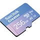 thumbnail image 4 of Tarjeta microSD SanDisk Creator 256GB UHS-I con adaptador SD, 4 of 8