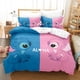 thumbnail image 1 of Stitch Bedding sets,Anime Lilo Stitch Bedding Set,Boys Girls Decorate Bedroom Twin Full Queen King Size for Kids Gifts Bed Sheets, 1 of 5