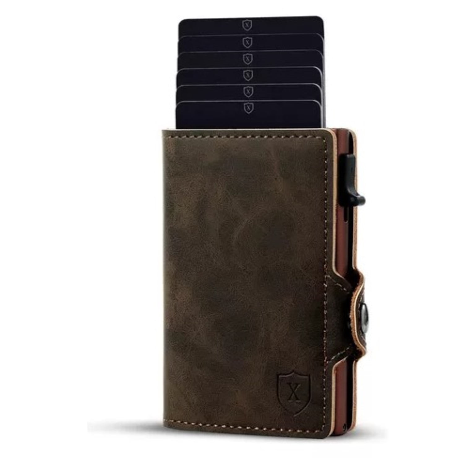 Billetera Y Tarjetero | Xclusive Chile. Color Marrón Oscuro