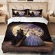 thumbnail image 1 of 3pcs Witch Magic Fantasy Pattern Digital Print Set Made of Skin-Friendly Polyester Fabric, 1 of 1