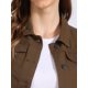thumbnail image 5 of INSPIRE CHIC Chaleco de Mezclilla sin Mangas para Mujer con Botones Lavados Chaqueta Café Oscuro 3XL, 5 of 6