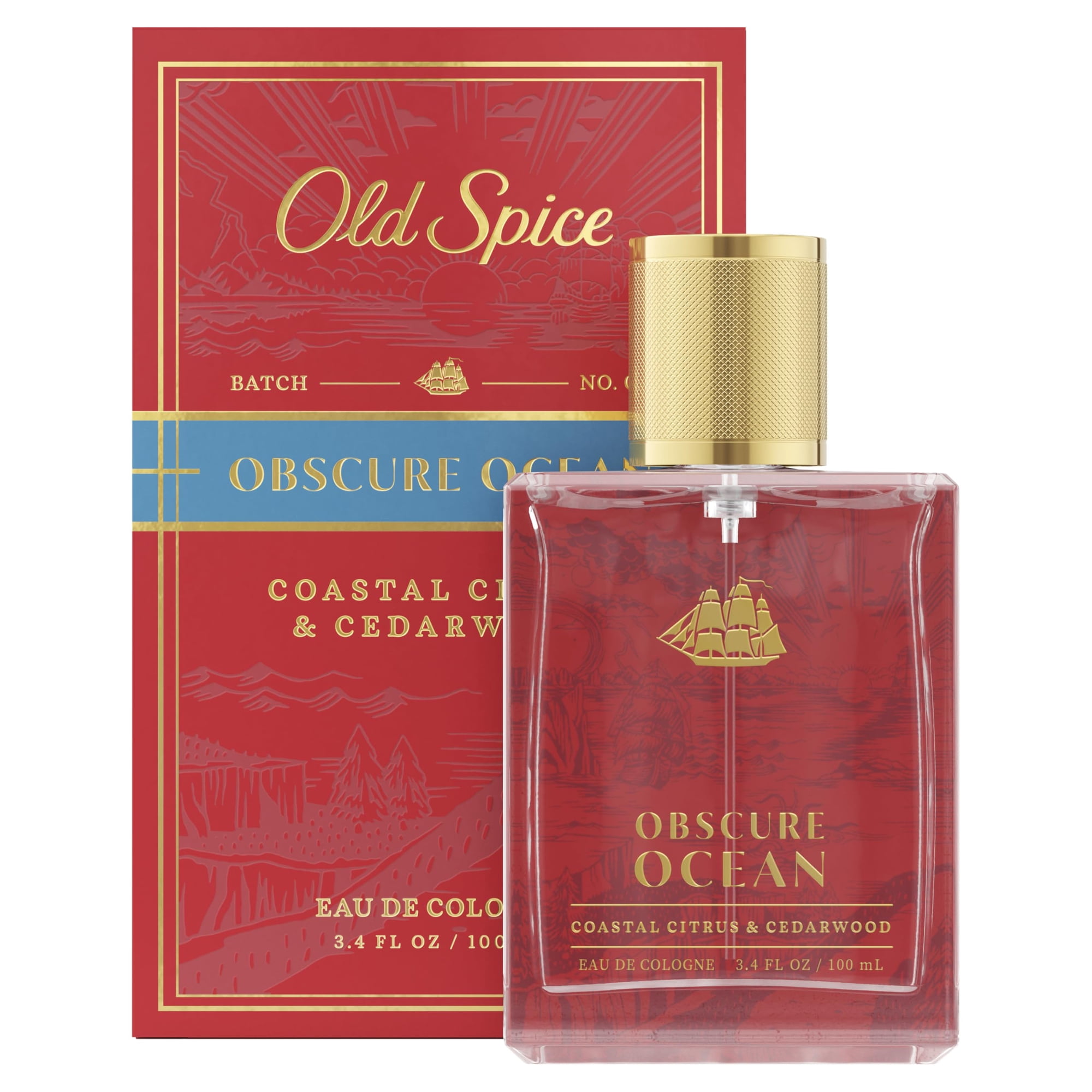 Colonia Old Spice Signature Obscure Ocean, 100 Ml, Para Hombre