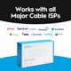 thumbnail image 2 of Módem por cable Hitron CODA DOCSIS 3.1 de 1 Gbps para Comcast Xfinity, 2 of 9