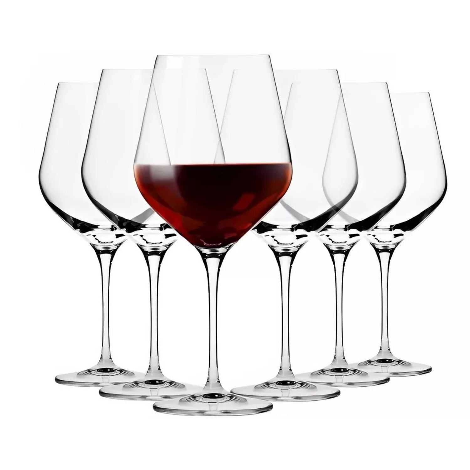Set De 6 Copas De Vino Tinto Brunello Cristar 507ml