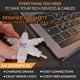 thumbnail image 5 of Kit de limpieza Pureport USB-C multiherramienta para teléfono negro, 5 of 6