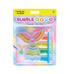 Faber-Castell - Super Sticker Bubble Gems Creativity For Kids Sirena