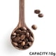 thumbnail image 3 of Cuchara de café de mango largo con nuez negra Cuchara de café de 10 g Cuchara medidora de granos de café o té Accesorios de café Cuchara de café Cuchara medidora de café, 3 of 5