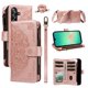 thumbnail image 1 of Para Samsung Galaxy A16 4G/5G Funda Tipo Billetera, 9 Ranuras para Tarjetas Bloqueo RFID Bolso Cruzado Cubierta de Cuero, Bolsillo con Cierre, Correa de Muñeca y Hombro Desmontable, Funda Protectora, 1 of 11