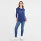 thumbnail image 4 of Polera Mujer Manga Larga Navy Corona, 4 of 5