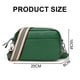 thumbnail image 2 of Nuevo bolso de hombro de cuero genuino con correa ancha para el hombro, bolso cruzado de cuero suave para uso informal, 2 of 5