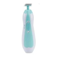 Genérico - Limador Eléctrico De Uñas Para Bebe Guagua Corta Uña Celeste