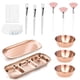thumbnail image 2 of Juego De 23 Cuencos Para Mezclar Mascarillas Faciales, Regalo De Fiesta, Kit Profesional De Herramientas Para Mezclar Mascarillas, Oro Rosa, 2 of 5
