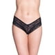 thumbnail image 1 of Calzón Bikini Encaje Mujer Negro XL, 1 of 3