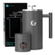 thumbnail image 1 of Cafetera French Press Coffee Gator de 1 litro con tarro de viaje, 1 of 9