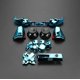 thumbnail image 1 of Kit de Botones y Gatillos SZLG para Xbox One S/ Slim en Azul Cromo, 1 of 2
