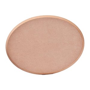 Bothyi - Base De Murciélagos De Rueda De Cerámica, Tablero De Cuña Fácil De Usar Para Hacer Arcilla Cerámica, Bricolaje, Ovalado, 40Cm