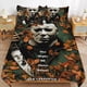 thumbnail image 1 of Michael Myers Halloween Duvet Cover Set 3 Piece Bedding Set Double Sided Printing Decorative Comforter Cover Set, 1 of 5