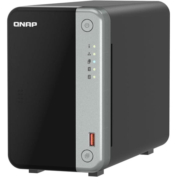 NAS QNAP TS-262-4G de 2 bahías con 2.5GbE y M.2 SSD