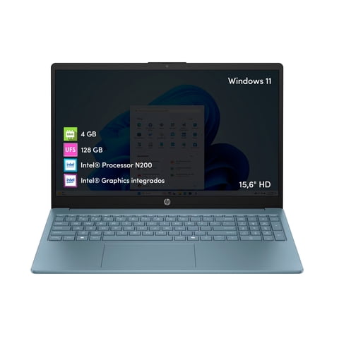 Notebook Hp Intel N200 4Gb 128Gb Ufs 15.6' Hd Win11