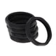 thumbnail image 3 of 5 Uds Anillo De Protección Antideslizante Antideslizante Para Micrófono Anillo De Silicona Negro, 3 of 3
