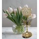 thumbnail image 3 of Candelabro Mariposa Nórdico Dorado Cristal 30cm Jhn, 3 of 3