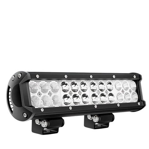 Genérico - Pack X2 Focos Neblinero Auto Spot 27W 4X4 Cuadrado