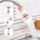 thumbnail image 5 of Filtro de agua de grifo pequeño para cocina, bañera y ducha, mezclador plegable, 2 filtros de grifo en aerosol, filtro de grifo a prueba de salpicaduras, filtro mineral activo, 5 of 7