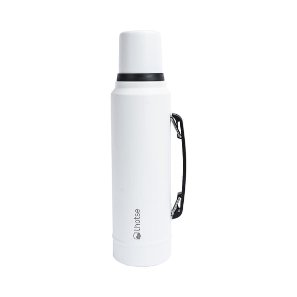 Termo Liquido Acero Inoxidable Classic 1,3 lts Lhotse blanco