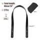 thumbnail image 2 of 2 piezas de correas de cuero para bolsos de 24 pulgadas (60 cm), cinturón de bolso, banda de asa, negro, 2 of 6