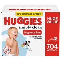Toallitas Húmedas Huggies Simply Clean 704 Sin Fragancia