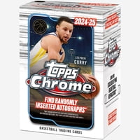 Cartas De Baloncesto Topps Chrome 2024-25, Caja De Valor Sellada