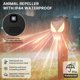 thumbnail image 3 of Repelente de animales Wacieo AR50 solar e impermeable, paquete de 2, 3 of 8