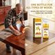 thumbnail image 4 of Limpiador abrillantador cera abejas muebles 118ml spray suelos madera armarios esponja toalla, 4 of 8