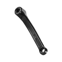 Magideal - Piezas De Repuesto Para Brazo De Manivela De Bicicleta Izquierdo, Ligero, De Fácil Instalación, De Metal Resistente, Portátil, Para Agujero Rómbico 165 Mm