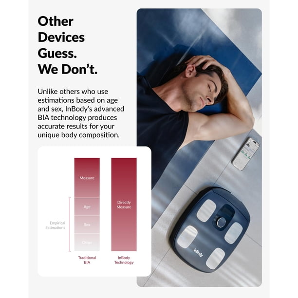 Báscula de composición corporal InBody Dial H30 con Wi‑Fi y