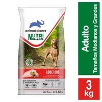 Alimento Seco Perro Adulto Raza Mediana/Grande Sabor Pollo Bolsa 3 Kg Animal Planet
