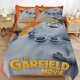 thumbnail image 1 of Cartoon Cat Three Piece Bedding Soft Cute Bed Suit, 1 of 5