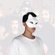 thumbnail image 3 of máscaras blancas en blanco DIY Dibujo sin pintar máscara para fiesta de Halloween cumpleaños (25*20*8cm-Gato rostro), 3 of 7