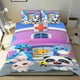 thumbnail image 1 of Babybus Autobús Bebé Conjunto de sábanas temático, trío de piezas, cómodo y amigable con la piel, diseño único, regalo de decoración para el hogar para familiares, amigos y fans,173cm *218cm, 1 of 6