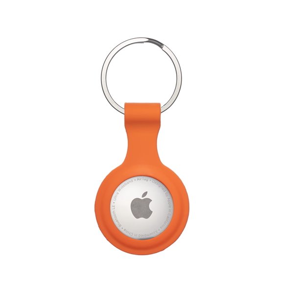 Funda de silicona para llavero Apple AirTag con gancho
