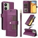 thumbnail image 5 of FOXDOCK Funda tipo Cartera para Xiaomi POCO C65 – Cubierta de Cuero PU con Múltiples Ranuras, Bolsillo para Efectivo y Correa de Muñeca, 5 of 6