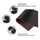 thumbnail image 2 of Mouse Pad Gamer Xl Antideslizante Negro Borde Cosido Negro, 2 of 3