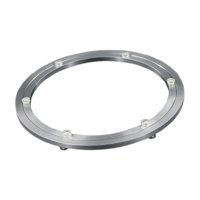 Magideal - Cojinete Giratorio Para Plato Giratorio, Rodamiento Giratorio Para Plato Giratorio, Artesanía De Aleación De Aluminio Para Bricolaje, Placa Giratoria, 12 Pulgadas