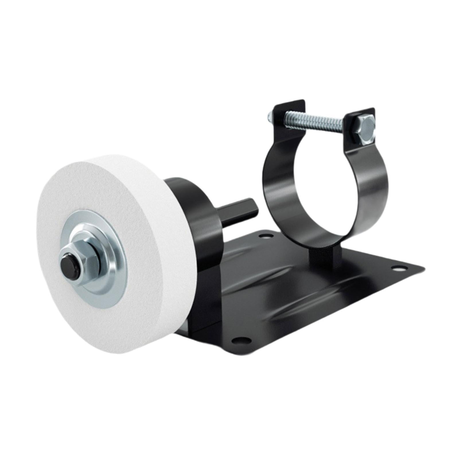 Ioensy - Soporte De Corte Para Taladro Eléctrico Que Se Convierte En Amoladora Con Disco De Amolar Blanco