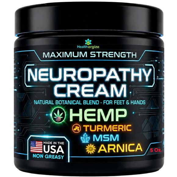 Crema para Neuropatía Healthergize 148 ml Pies y Manos